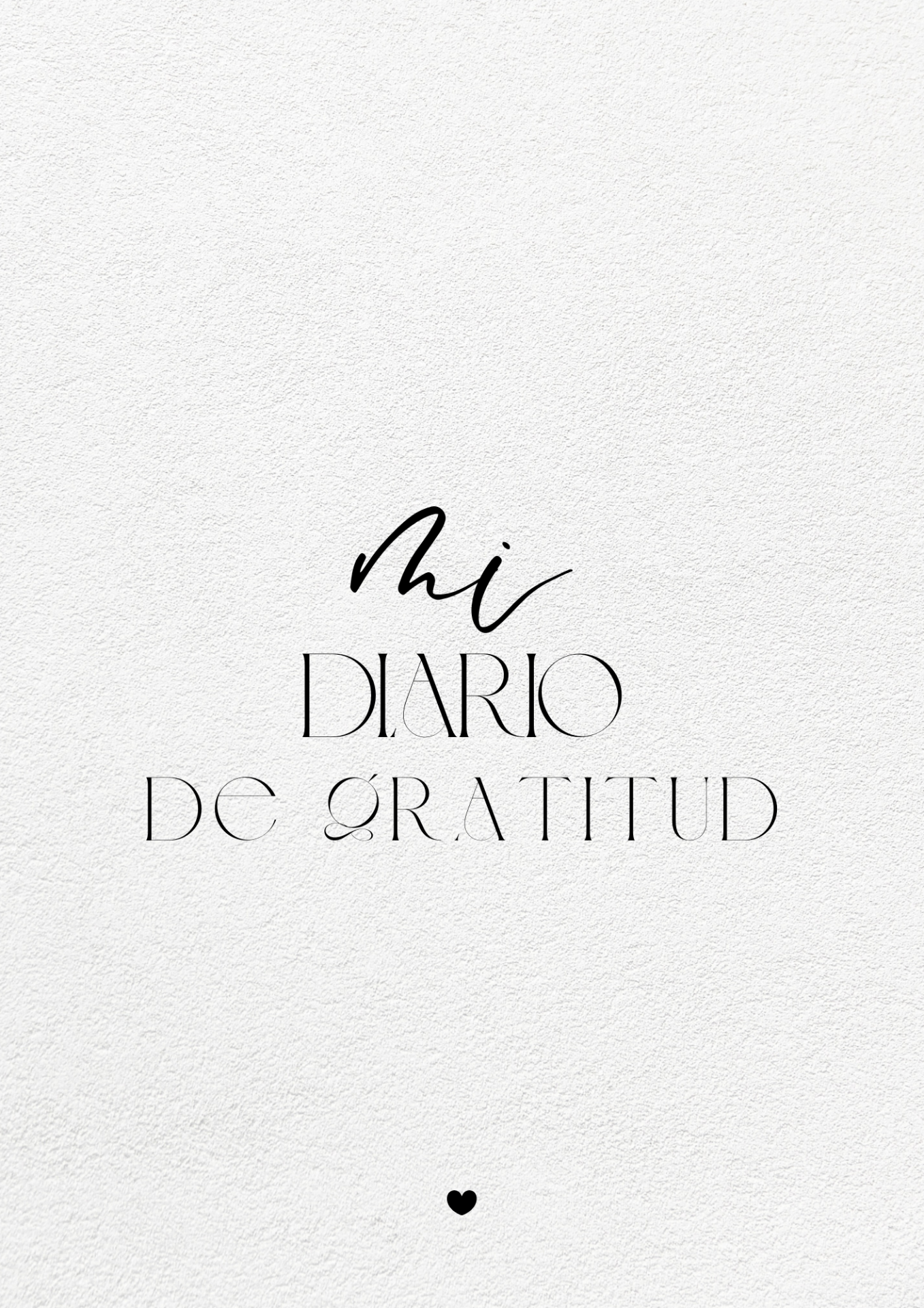 Pequeño Diario de Gratitud para Todos los Días